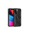 Apple İphone 14 Pro Kılıf Sofya Yüzüklü Silikon Kapak - Siyah