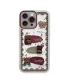 Apple İphone 14 Pro Kılıf Sweet Desenli Silikon Kapak - Şeffaf