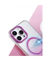 Apple iPhone 14 Pro Max Glossy Magsafe Kapak - Mor
