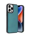 Apple İphone 14 Pro Max Kılıf Aras Deri Kapak - Açık Yeşil