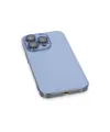 Apple iPhone 14 Pro Max Kılıf Armada Lensli Kapak - Sierra Blue