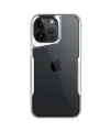 Apple iPhone 14 Pro Max Kılıf Boyi Silikon Kapak - Gümüş