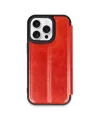 Apple İphone 14 Pro Max Kılıf Flip Cover - Kırmızı