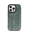 Apple İphone 14 Pro Max Kılıf Flip Cover - Koyu Yeşil
