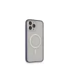 Apple İphone 14 Pro Max Kılıf Grand Magneticsafe Kapak - Mor