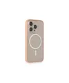 Apple İphone 14 Pro Max Kılıf Grand Magneticsafe Kapak - Pembe