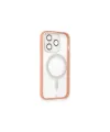 Apple İphone 14 Pro Max Kılıf Grand Magneticsafe Kapak - Pembe