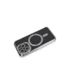 Apple İphone 14 Pro Max Kılıf Joke Simli Magneticsafe Kılıf - Gri