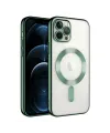 Apple İphone 14 Pro Max Kılıf Kross Magneticsafe Kapak - Koyu Yeşil