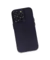 Apple İphone 14 Pro Max Kılıf Luko Lens Silikon - Siyah