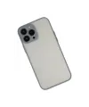 Apple iPhone 14 Pro Max Kılıf Montreal Silikon Kapak - Gri