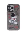 Apple İphone 14 Pro Max Kılıf Prada Desenli Kapak - Prada Siyah - 1