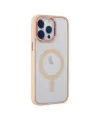 Apple İphone 14 Pro Max Kılıf Room Magneticsafe Silikon - Pudra