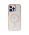 Apple İphone 14 Pro Max Kılıf Room Magneticsafe Silikon - Pudra