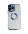 Apple İphone 14 Pro Max Kılıf Slot Silikon - Mavi