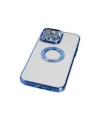 Apple İphone 14 Pro Max Kılıf Slot Silikon - Mavi