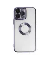 Apple iPhone 14 Pro Max Kılıf Slot Silikon - Mor