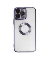 Apple İphone 14 Pro Max Kılıf Slot Silikon - Mor