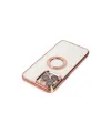 Apple iPhone 14 Pro Max Kılıf Slot Silikon - Rose Gold