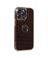 Apple iPhone 14 Pro Max Kılıf Snake Kapak - Bordo