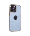 Apple İphone 14 Pro Max Kılıf Snake Kapak - Sierra Blue