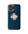 Apple iPhone 14 Pro Max Kılıf Store Silikon - Mavi