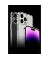 Apple iPhone 14 Pro Max Kılıf Tron Şeffaf Magsafe Kapak - Derin Mor