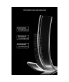 Apple İphone 14 Pro Max Kılıf Tron Şeffaf Magsafe Kapak - Mavi