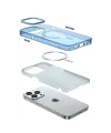 Apple iPhone 14 Pro Max Kılıf Troy Magsafe Kapak - Mor