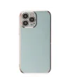 Apple iPhone 14 Pro Max Kılıf Volet Silikon - Açık Yeşil
