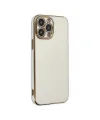 Apple İphone 14 Pro Max Kılıf Volet Silikon - Beyaz