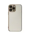 Apple iPhone 14 Pro Max Kılıf Volet Silikon - Beyaz
