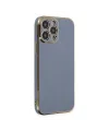 Apple iPhone 14 Pro Max Kılıf Volet Silikon - Mavi