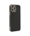Apple iPhone 14 Pro Max Kılıf Volet Silikon - Siyah