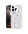 Apple iPhone 14 Pro Max Lumi Desenli Kapak - Beyaz