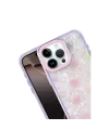 Apple iPhone 14 Pro Max Lumi Desenli Kapak - Mor
