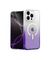 Apple İphone 14 Pro Max Pummel Shiny Magsafe Kapak - Mor