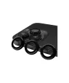 Apple İphone 14 Pro Max Raze Metal Kamera Lens - Siyah