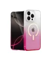 Apple İphone 14 Pro Pummel Shiny Magsafe Kapak - Pembe
