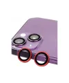 Apple İphone 14 Raze Metal Kamera Lens - Kırmızı