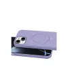 Apple İphone 14 Regal Magsafe Standlı Kapak - Lila