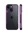 Apple İphone 15 Kılıf Boyi Silikon Kapak - Derin Mor