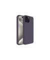 Apple iPhone 15 Kılıf First Silikon - Mürdüm