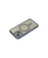 Apple İphone 15 Kılıf Joke Simli Magneticsafe Kılıf - Lacivert
