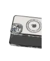 Apple İphone 15 Kılıf Joke Simli Magneticsafe Kılıf - Siyah