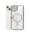 Apple İphone 15 Kılıf Joke Simli Magneticsafe Kılıf - Siyah