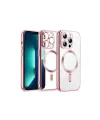 Apple İphone 15 Kılıf Kross Magneticsafe Kapak - Pembe