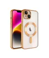 Apple İphone 15 Kılıf Kross Magneticsafe Kapak - Turuncu