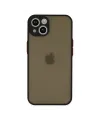 Apple İphone 15 Kılıf Montreal Silikon Kapak - Siyah