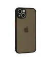 Apple İphone 15 Kılıf Montreal Silikon Kapak - Siyah